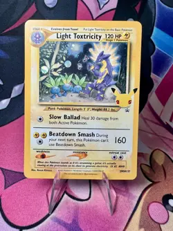 Light Toxtricity SWSH137 SWSH: Sword & Shield Promo Cards Holo - Image 1