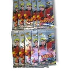 Lot of 10 Packs Naruto Trading Card Game 5 CARDS PER PACK SEALED BOOSTER - Image 1