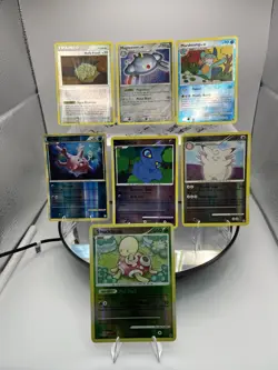 Rough Lot #3 Early Mid Era Pokemon Cards (7) - Image 1