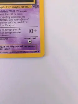Mr. Mime 22/64 - 1st Edition - Jungle Non Holo Rare Pokemon Card - Image 3