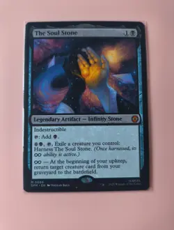 Magic The Gathering Spider-man The Soul Stone Card M 0066 - Pack Fresh NM - Image 1