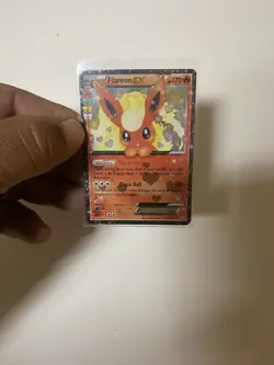 Pokemon TCG Flareon EX Ultra Rare Holo Full Art Card RC28/RC32 - Image 1
