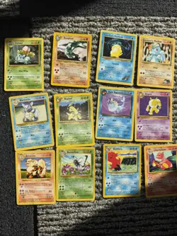 Lot of 12 1995-2000 Pokemon Cards - Image 1