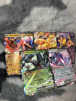 Lot Of 5 Rare holo EX, V, and Vmax Pokemon Cards - a22 - Image 2