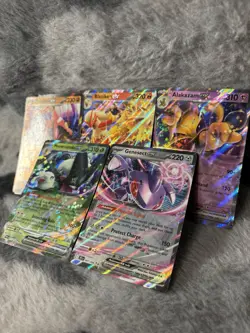 Lot Of 5 Rare holo EX, V, and Vmax Pokemon Cards - a22 - Image 3