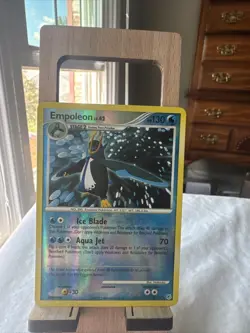Empoleon Pokemon TCG Diamond & Pearl Holo Hologram Rare Card #4/130 - Image 1