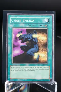 Chain Energy MRL-046 Unlimited Common Yu Gi Oh! Card NM - Image 1