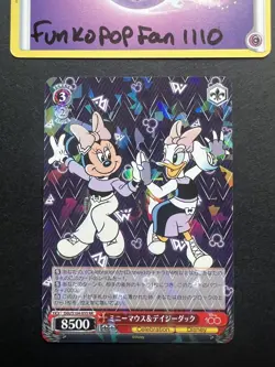 Weiss Schwarz Disney100 Card Japanese Dds/S104-055 RR Minnie & Daisy Holo Mint - Image 1