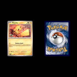 4x Pikachu 051/162 Scarlet Violet Series Temporal Forces 2024 Pokemon Cards TCG - Image 3