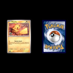 4x Pikachu 051/162 Scarlet Violet Series Temporal Forces 2024 Pokemon Cards TCG - Image 5