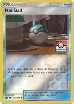 Net Ball (Pokemon League) (#187a/214) - R League & Championship Cards LP Pokemon - Image 1