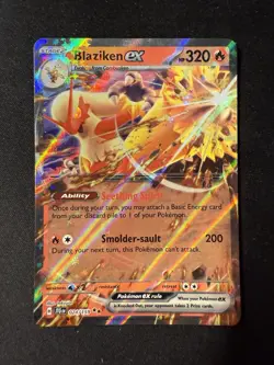 Blaziken ex 024/159 - Near Mint Double Rare Holo Card - Journey Together - Image 1
