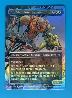 SP dr, Piloted by Peni (Borderless) Marvel's Spider-Man Foil - Image 1