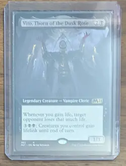 MTG Vito, Thorn of the Dusk Rose Extended Art Non-Foil from Core Set 2021 LP - Image 2