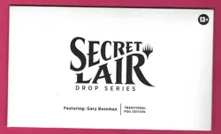 MTG Secret Lair Featuring: Gary Baseman [SEALED FOIL] Magic the Gathering - Image 1