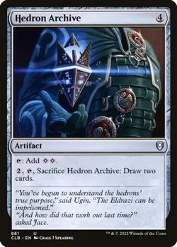 [MTG] Hedron Archive (861) (CLB) NM - Image 1