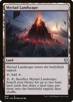 [MTG] Myriad Landscape (904) (CLB) NM - Image 1
