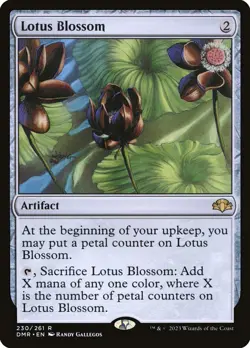 [MTG] Lotus Blossom (230) (DMR) NM - Image 1