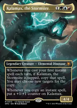 MTG Kalamax, the Stormsire (Borderless) Special Guests #0013 FOIL - Image 1