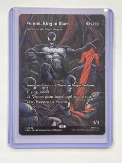 Venom, King In Black (Borderless) #22 MTG: Marvel’s Spiderman - Image 1