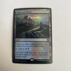 Shipwreck Marsh Foil Innistrad Midnight Hunt #267 MTG Magic NM - Image 1