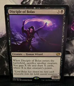 magic the gathering - Disciple of Bolas - Creature - Human Wizard - Rare - Black - Image 1