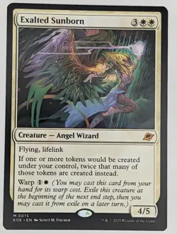 (Regular) Exalted Sunborn (0015) Edge of Eternities Mtg NM - Image 1