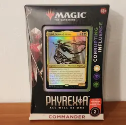 Magic The Gathering Phyrexia Commander Deck - Corrupting Influence - New - Image 1
