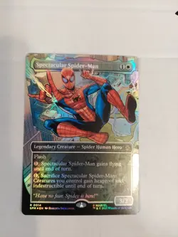 Spectacular Spider-Man (Borderless) Marvel's Spider-Man Foil - Image 1