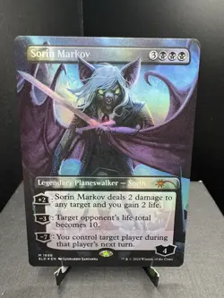 MTG Secret Lair Drop Sorin Markov 1698 Borderless Foil NM! - Image 1
