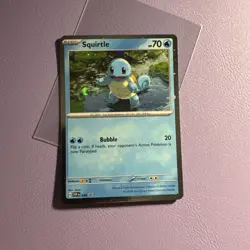 Squirtle - SVP048 - Pokemon Promo Scarlet & Violet Ultra Rare Holo Card NM - Image 1