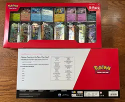 2x Pokemon Prismatic Evolutions 8 Mini Tins Display +(Costco Exclusive) - Image 2