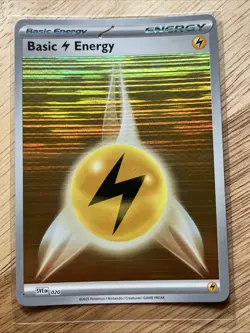 Pokemon TCG - Lightning Energy - 020 Horizontal Holo - Black Bolt & White Flare - Image 1