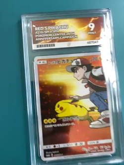 Pokemon TCG Red's Pikachu 270/Sm-p 20th Anniversary JPN Promo Ace 9 ⚡ - Image 2