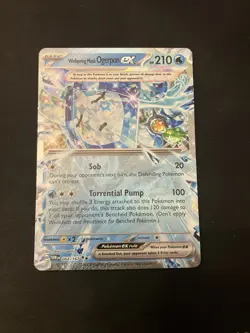 Wellspring Mask Ogerpon ex 064/167-Twilight Masquerade-DR-Pokemon TCG-NM - Image 1