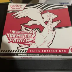 Pokemon TCG : White Flare Elite Trainer Box ETB Brand New Factory Sealed - Image 1