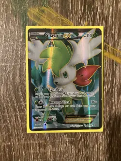 Pokemon TCG Shaymin EX (Full Art) 94/99 Next Destinies Holo Rare - Image 1