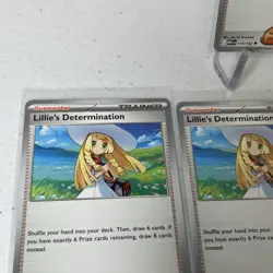 Pokemon Mega Evolution 4X Lillie's Determination 119/132 X4 English NM PLAYSET - Image 3