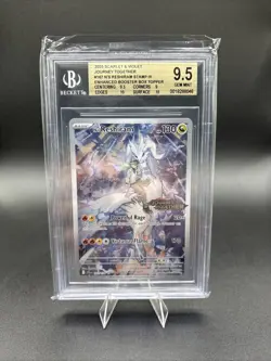 Pokemon TCG 2025 Journey Together #167 N’s Reshiram Stamped BGS MINT 9.5 - Image 1