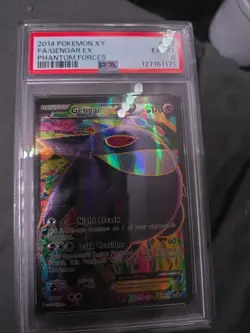EX-MT 6 2014 Pokemon XY FA/Gengar EX PHANTOM FORCES - Image 1