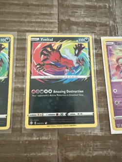 Pokemon Amazing Rare LOT of 5, Yveltal, Zacian, 138/185 - Image 4