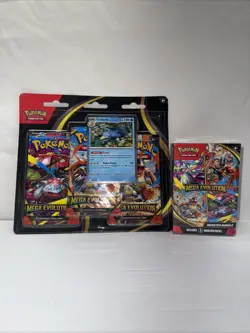 Pokemon TCG Mega Evolution Booster Bundle & Booster Blister Golduck SEALED - Image 1
