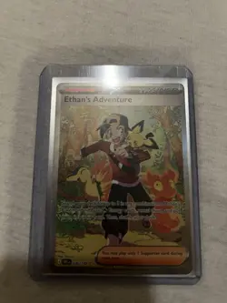 Pokemon TCG Ethan's Adventure 236/182 Special Illustration Destined Rivals - Image 1