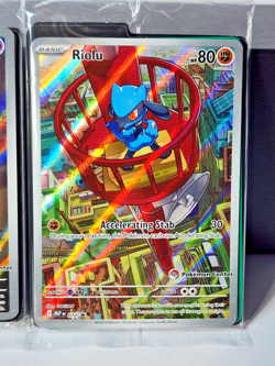 Mega Evolution - Alakazam & Riolu - Pokemon Center STAMPED Promos - SEALED - Image 2
