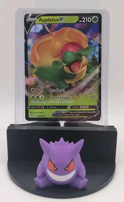2021 Pokemon TCG Fusion Strike Appletun V 026/264 Ultra Rare Holo NM - Image 1