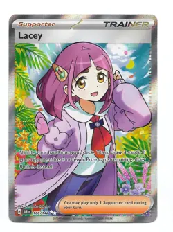 Lacey 166/142 Sv07: Stellar Crown Holo Pokemon TCG - NM - Image 1