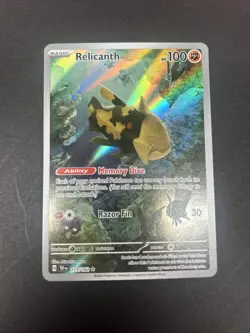 Relicanth Pokemon • Illustration Rare • 173/162 Temporal Forces - Image 1