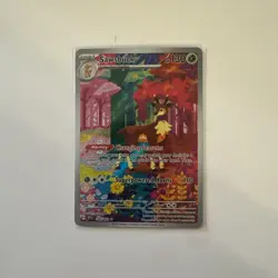 Pokemon TCG - Sawsbuck - 166/162 - SV05: Temporal Forces - NM ILLUSTRATION RARE! - Image 5