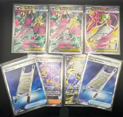 Pokemon MEGA EVOLUTIONS 7 Card Ultra Rare Lot - Night Stretcher JPN AND US!! - Image 1