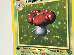 Pokemon Vileplume 15/64 Jungle 1st Edition Holo Rare Vintage Card NM - Image 5